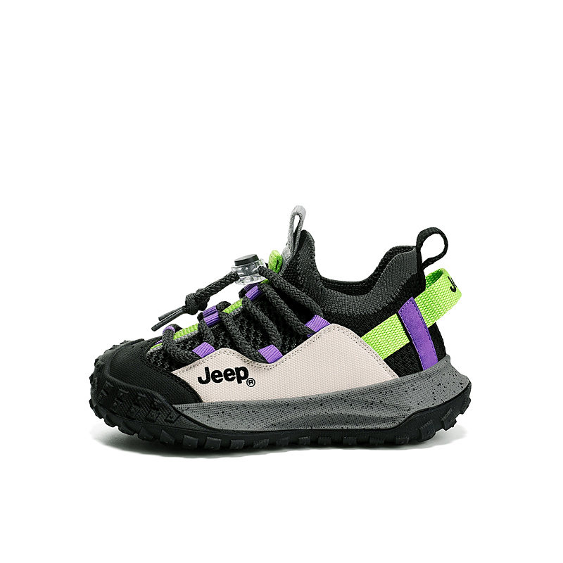 Jeep Износостойкие амортизаторы Kids Lifestyle Shoes Black White Kids' — фото 3