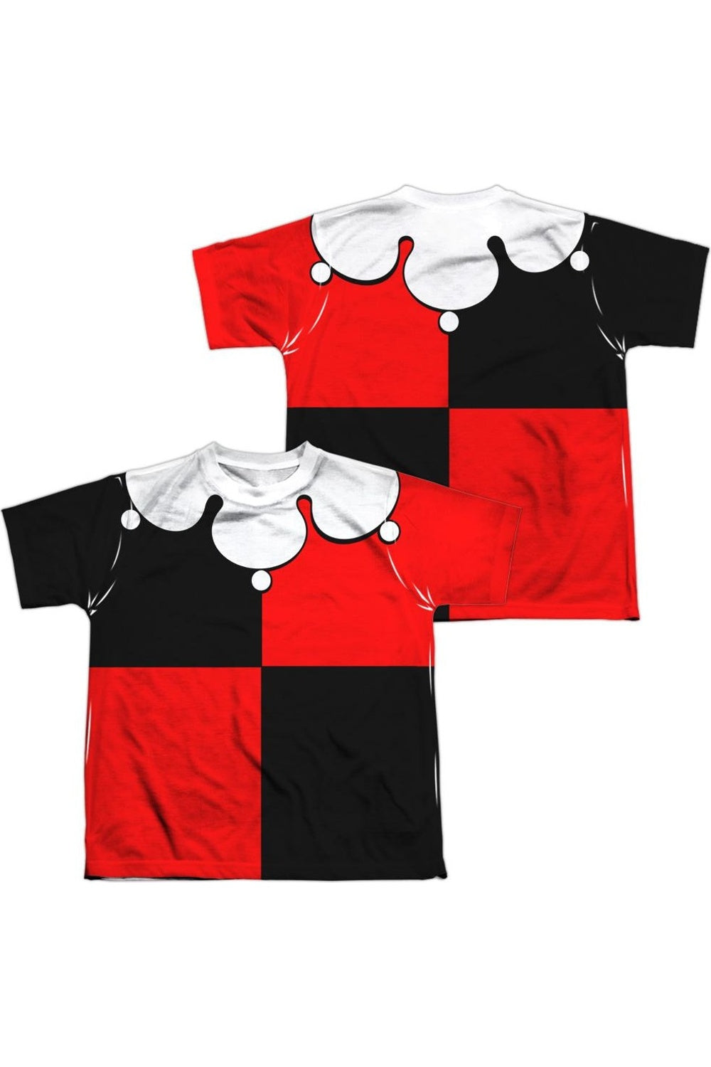 

Футболка молодежная с коротким рукавом Batman Quinn (принт спереди и сзади) Gildan, белый