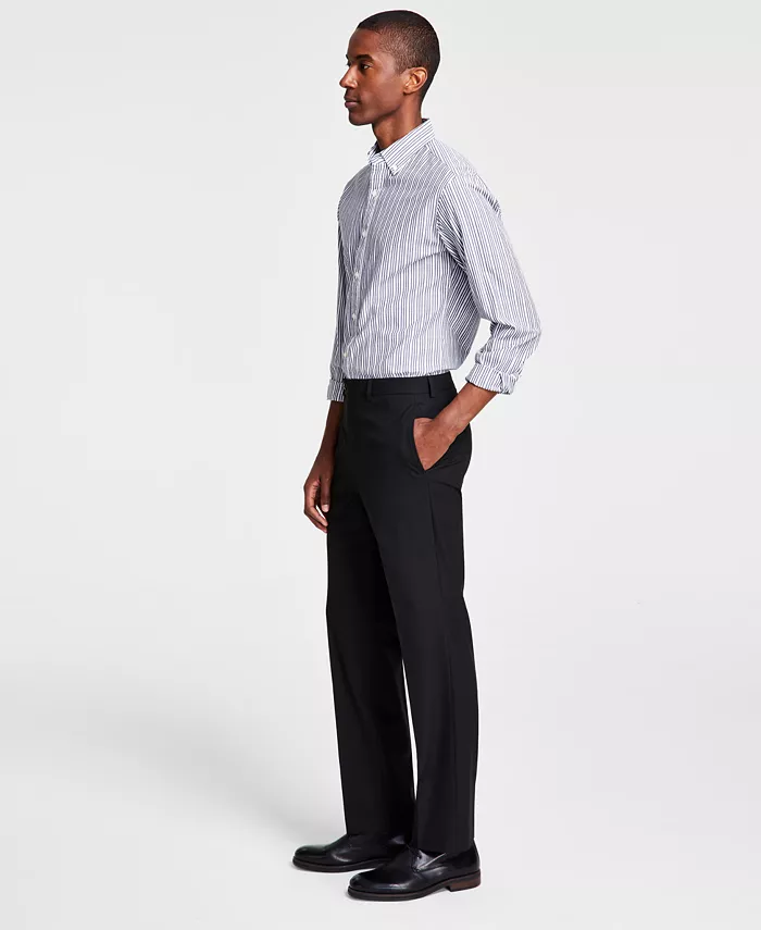 

Мужские классические брюки Performance Dress Pants Michael Kors, черный