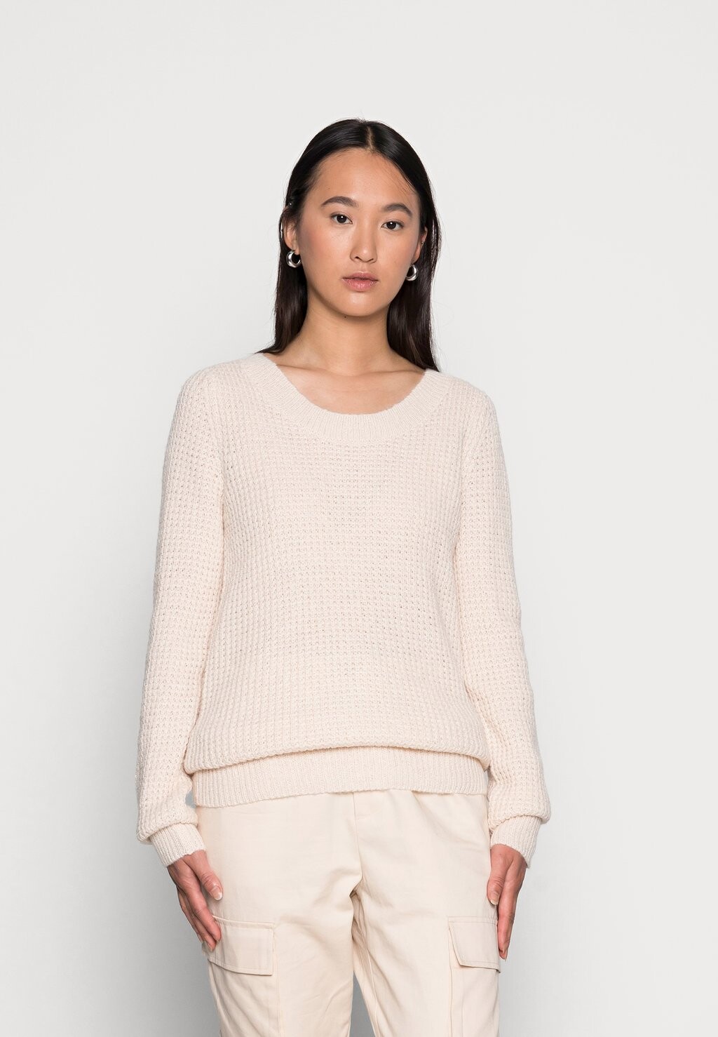 

Свитшот ICHI IHODANSA LS, цвет crystal gray