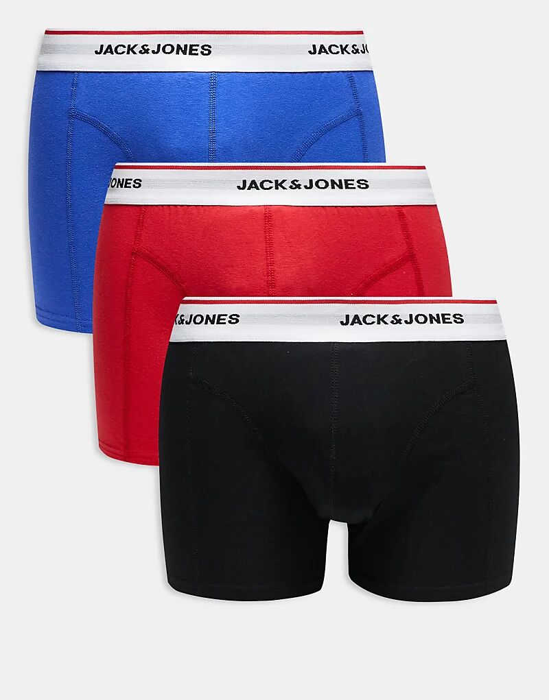 

Комплект из 3 трусов Jack & Jones разных цветов