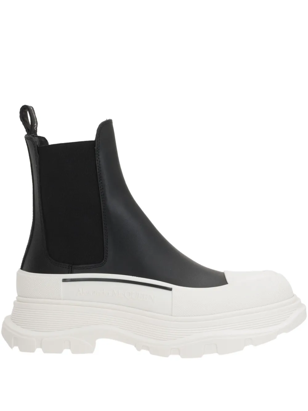 Ботинки челси Tread Slick с протектором 50 мм Alexander McQueen, черный