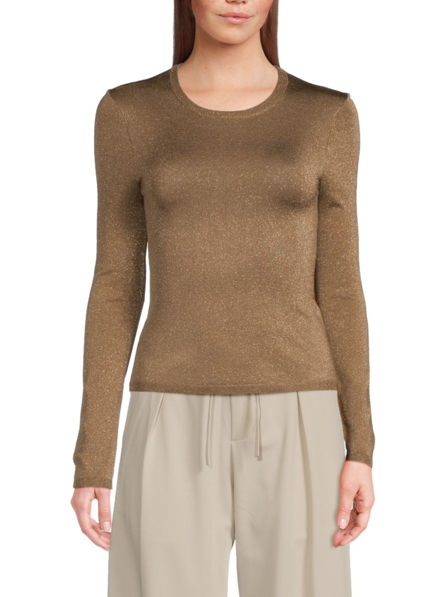 

Блестящий трикотажный топ Third Form, цвет Mocha