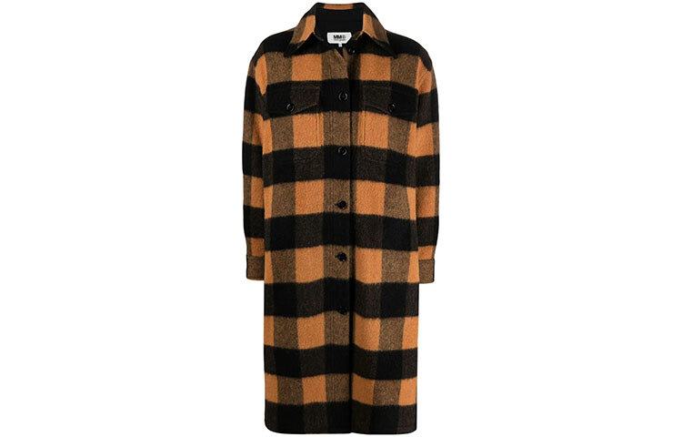 

Бархатная куртка женская желтая Mm6 Maison Margiela
