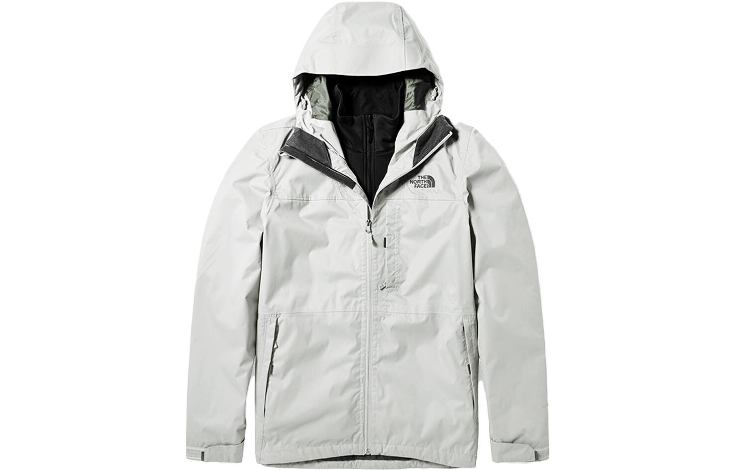 

Куртка мужская серая/белая The North Face, серый