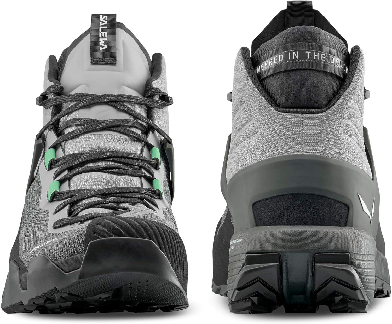 Мужские ботинки Salewa Wildfire NXT Mid GTX - водонепроницаемые туристические и треккинговые ботинки Gore-Tex, оливковый — фото 3