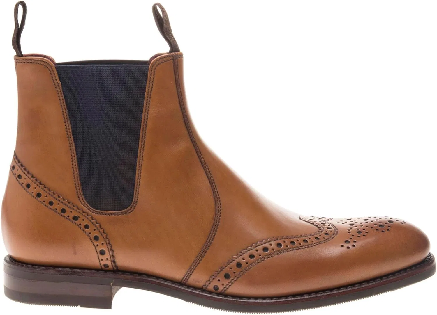 Мужские ботинки-броги Loake Hoskins, коричневые