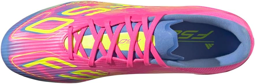 Кроссовки Adidas Unisex-Adult F50 Лига Firm Ground/Multi Ground, розовый/голубой — фото 4