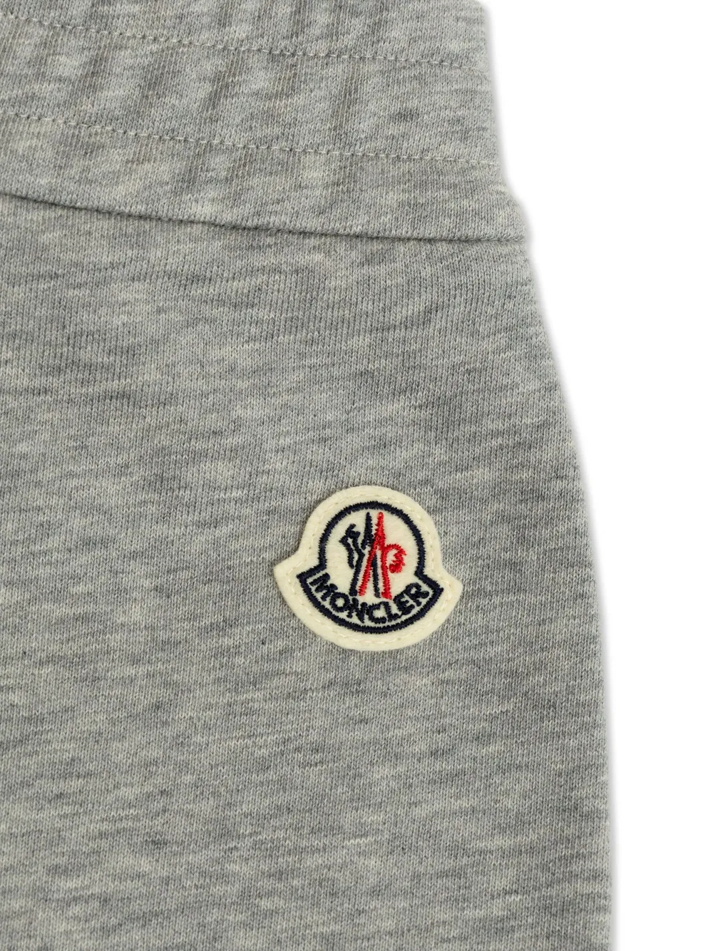 Спортивные шорты с логотипом Moncler Enfant, серый — фото 4