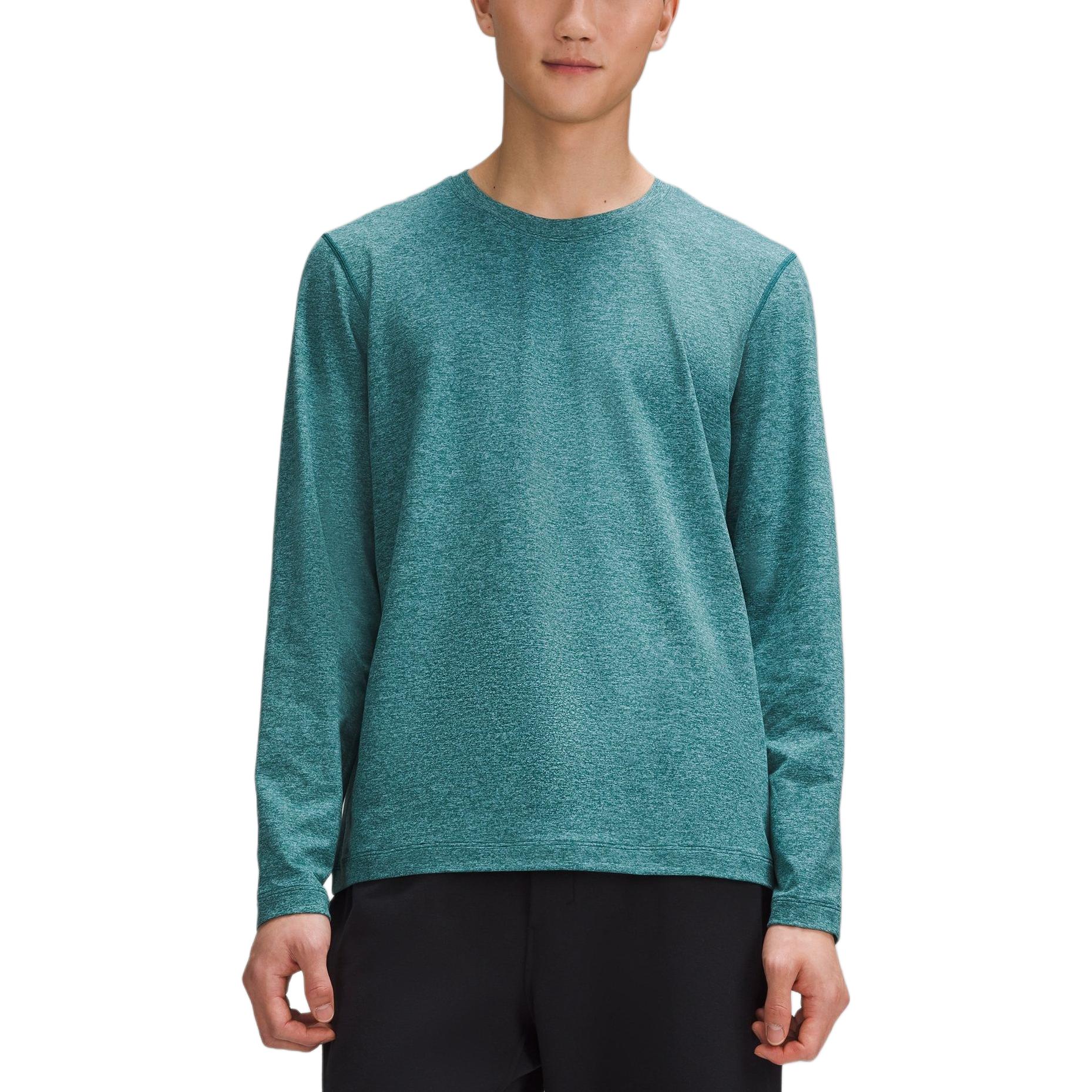 

Мягкий трикотажный джемпер для мужчин Lululemon, синий/зеленый