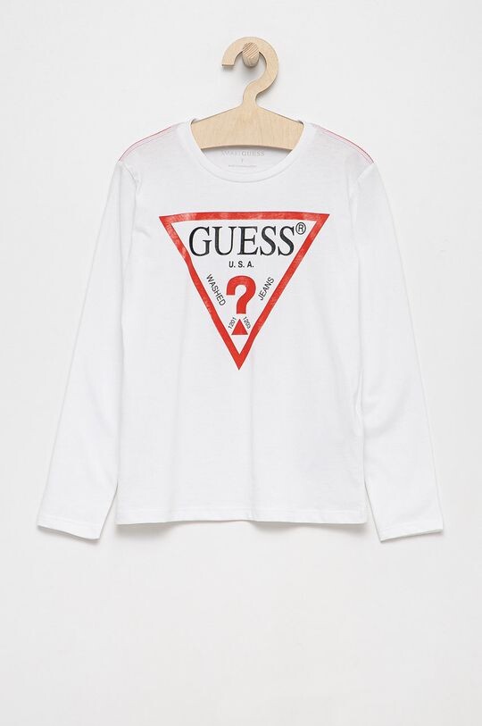

Детская футболка с длинными рукавами Guess, белый