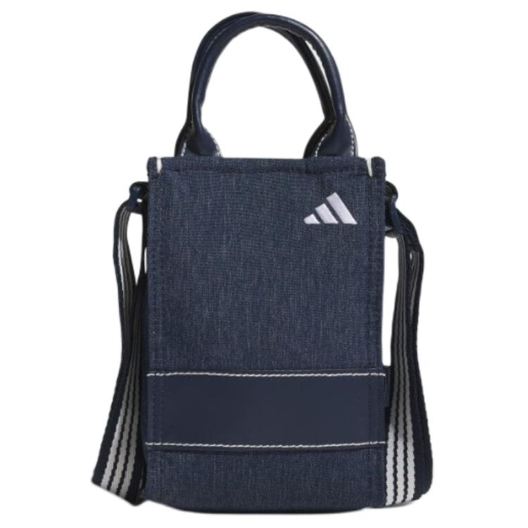 

Adidas Одноплечевая сумка из ткани малого размера унисекс синяя, Blue