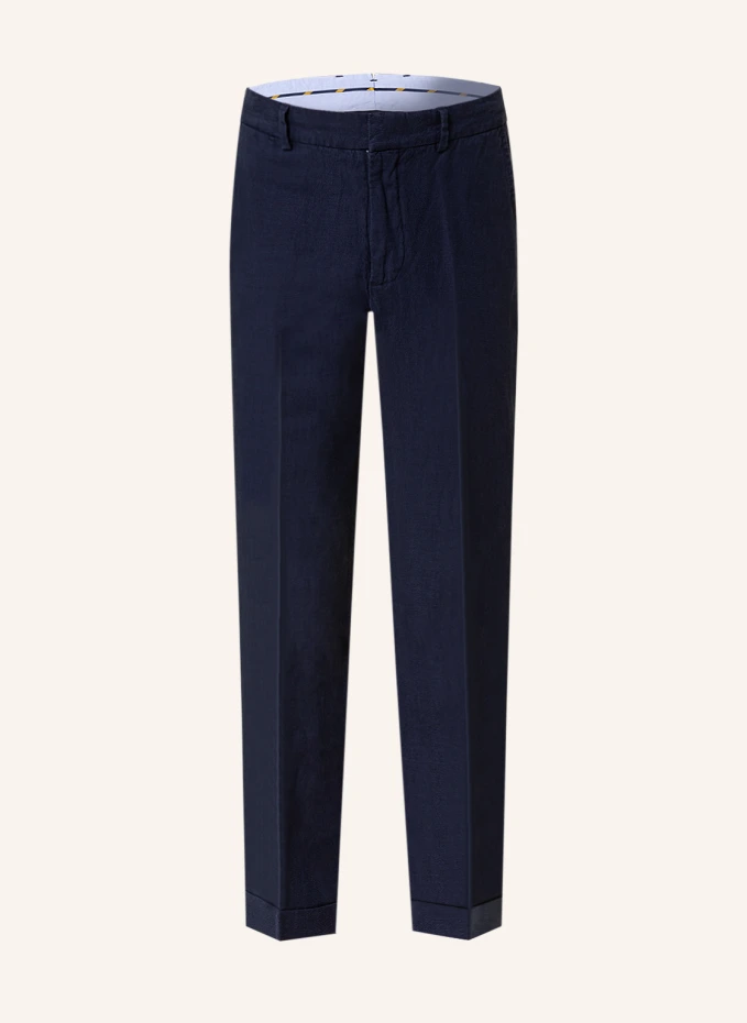 

Брюки чиносы прямого кроя из льна Polo Ralph Lauren, синий