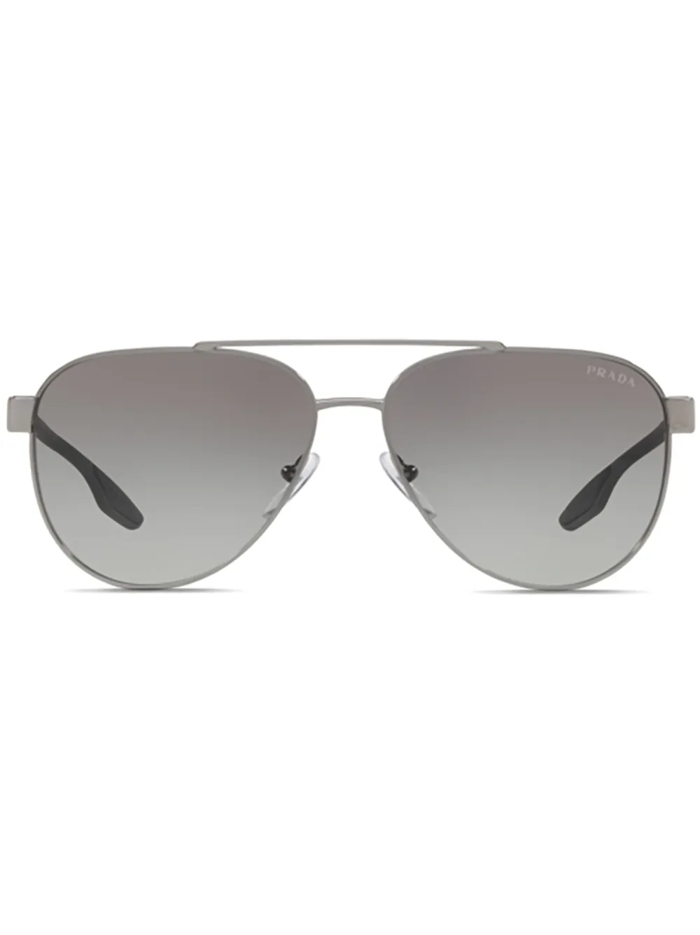 

Солнцезащитные очки-авиаторы Prada Eyewear, черный