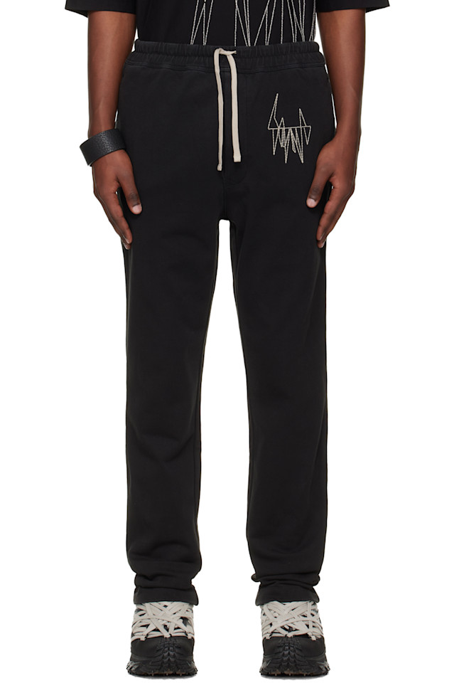 

Спортивные штаны Moncler + Rick Owens, черный