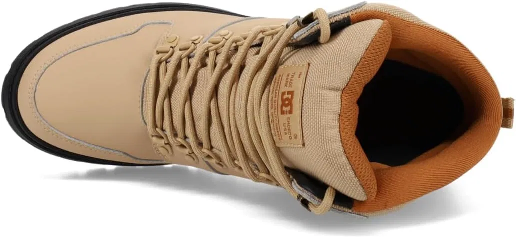 Мужские ботинки DC Shoes Peary Trobut, Tan Black — фото 4