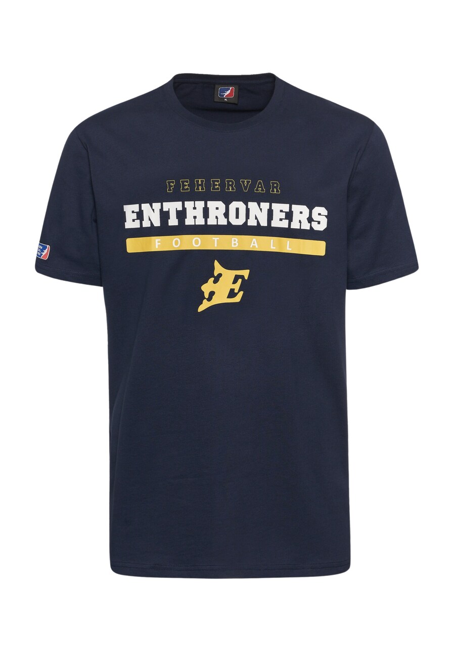 

Футболка European League of Football Shirt DefShop x European League of Football Fehervar Enthroners Identity, темно-синий