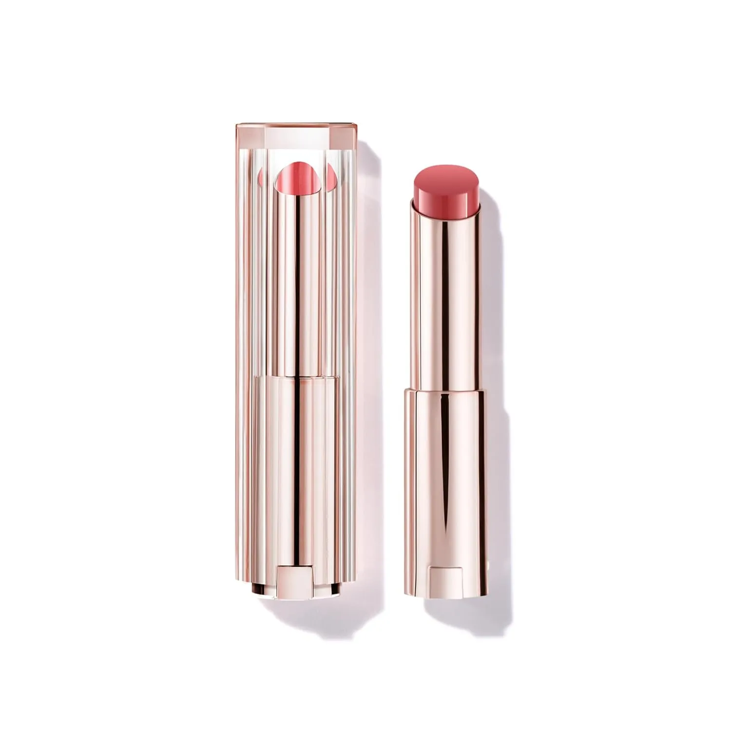 Увлажняющий бальзам для губ Lancôme Lip Idôle Squalane-12 Butterglow - мгновенный блеск, 24-часовое увлажнение и регулируемая интенсивность цвета для гладких и увлажненных губ., 36 NUDE NOW (Cool Pinky Nude)