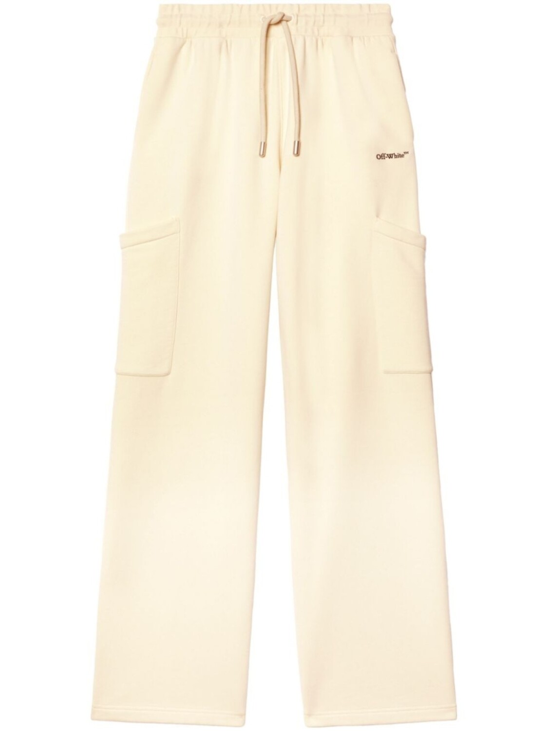 

Off-White спортивные брюки Bookish New, нейтральный