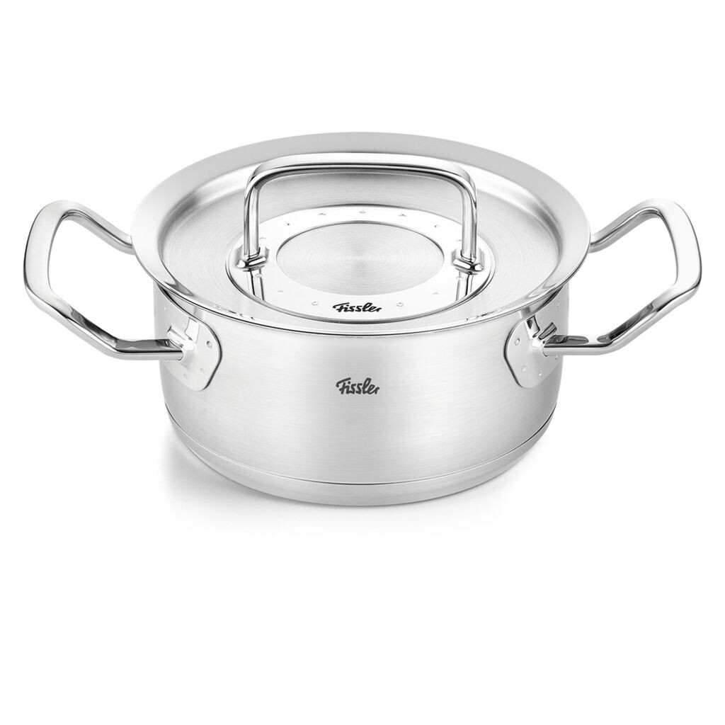 

Фисслер ориг. Кастрюля Profi Collection 2 с крышкой 16 см Fissler, серебро