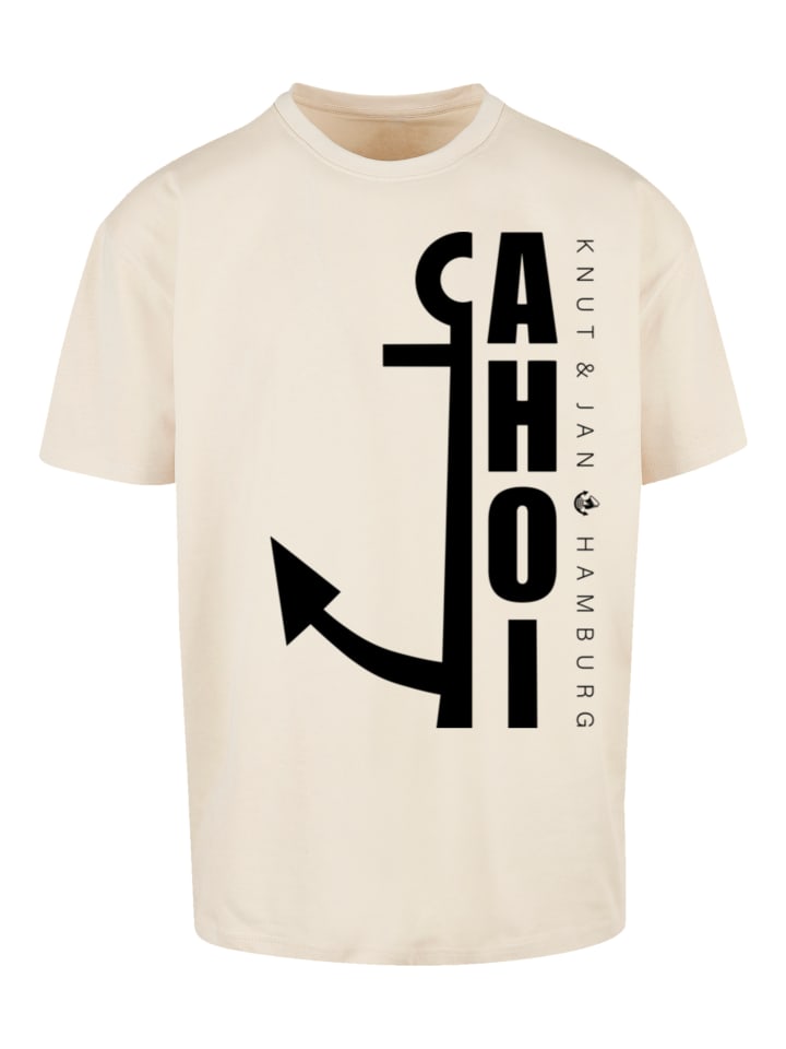 

Футболка большого размера Ahoi Anker Knut & Jan Hamburg цвета песок F4NT4STIC, Бежевый, Футболка большого размера Ahoi Anker Knut & Jan Hamburg цвета песок F4NT4STIC