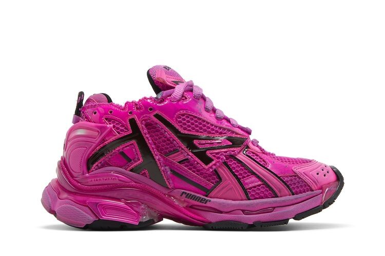 Кроссовки Balenciaga Wmns Runner Sneaker Dark Pink, розовый