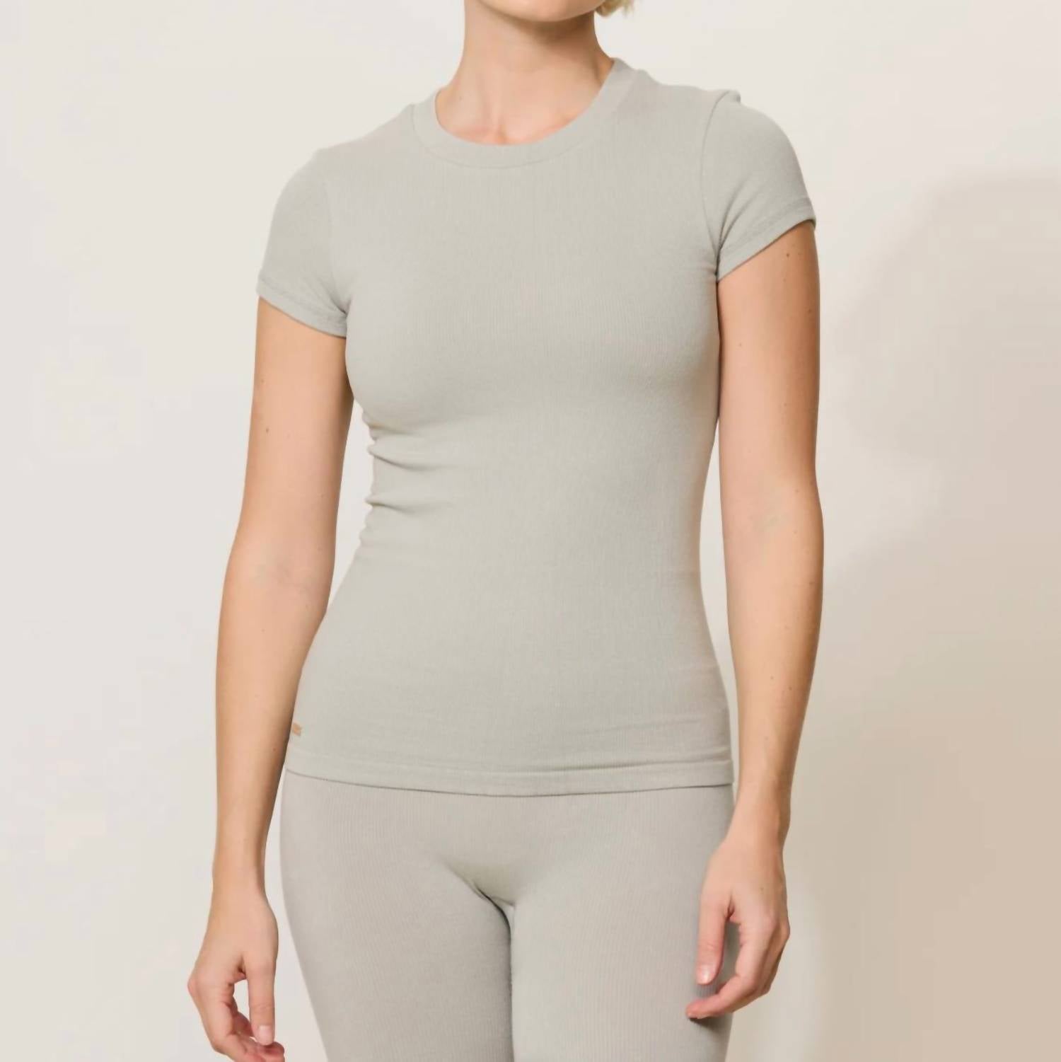 

Футболка Maia Micromodal в цвете Mirage Grey Lune Active