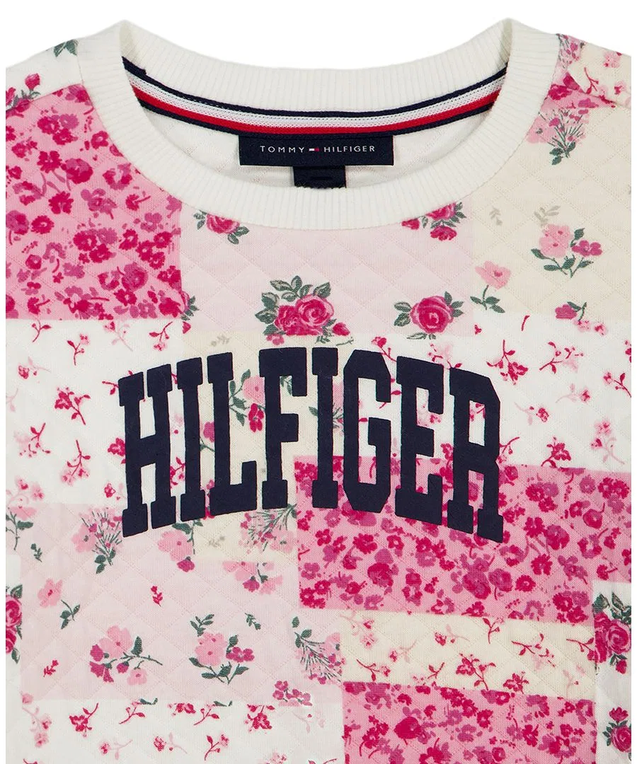 Комплект из лонгслива и джоггеров для малышки с принтом Tommy Hilfiger, Assorted — фото 3