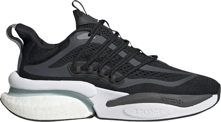 

Кроссовки Adidas AlphaBoost V1 'Black Magic Grey', черный