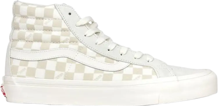

Кеды Vans Sk8-Hi LX Tonal Checkerboard, кремовый, Бежевый, Кеды Vans Sk8-Hi LX Tonal Checkerboard, кремовый