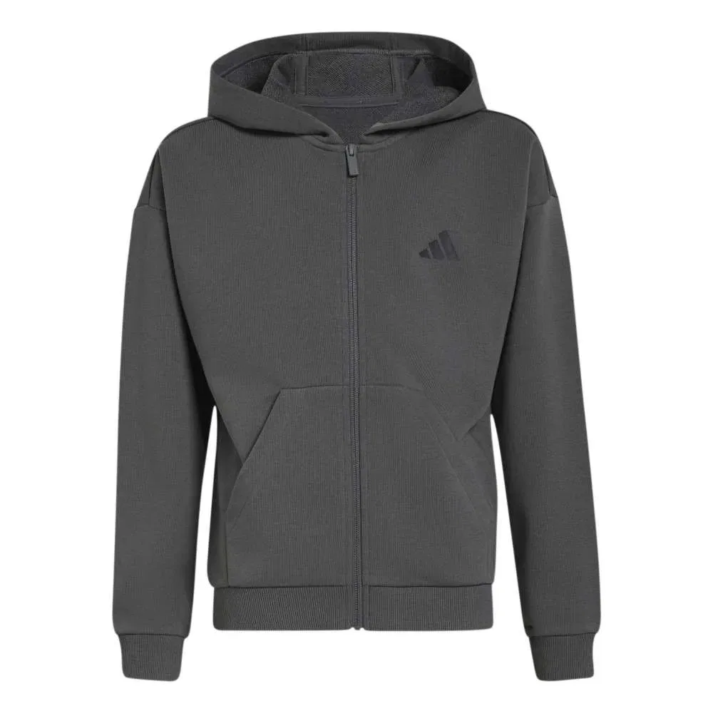 Толстовка на молнии Adidas Essentials Adidas, серый