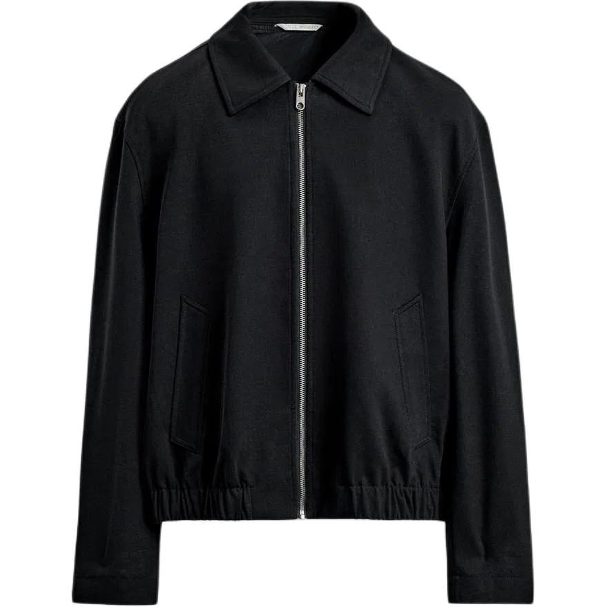 Мужское пальто с лацканами Deep Sea Blue ZARA, Deep Sea Blue
