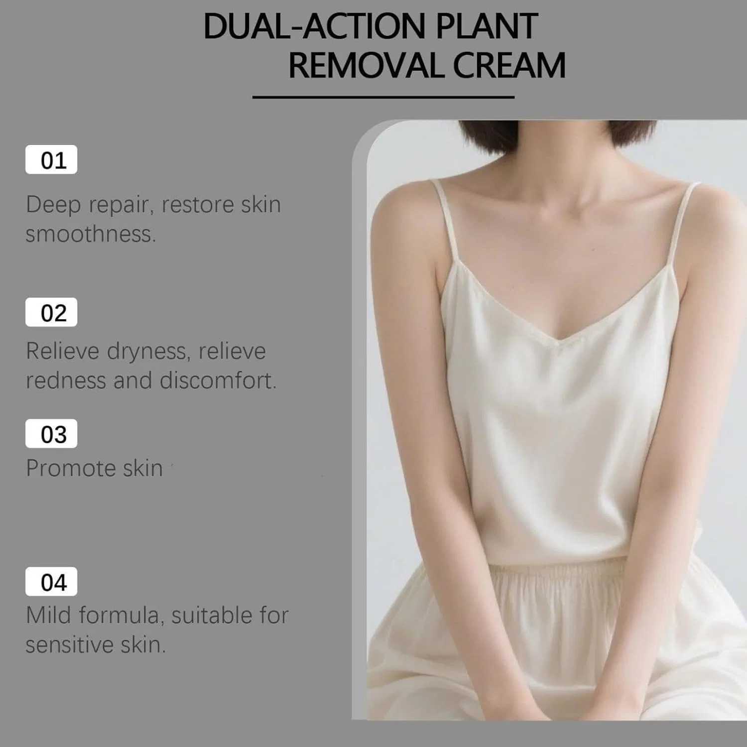 Крем для лица Biancat KeraErase Dual Action Renewal Cream, 50 мл Vokkrv — фото 4
