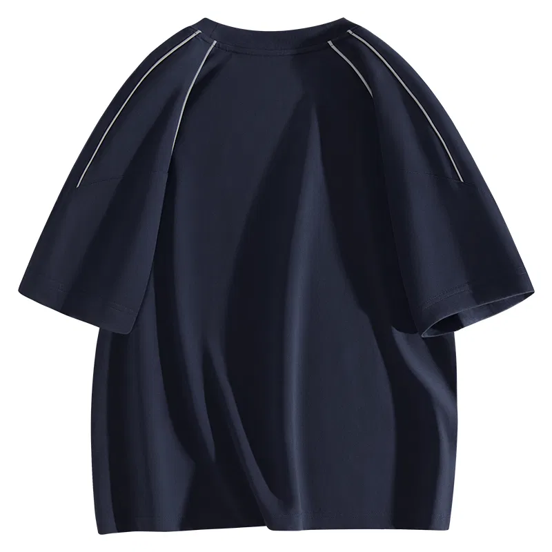 Детская футболка с принтом Heavyweight Cotton Skin-Friendly Soft Black MINISO, Black — фото 4