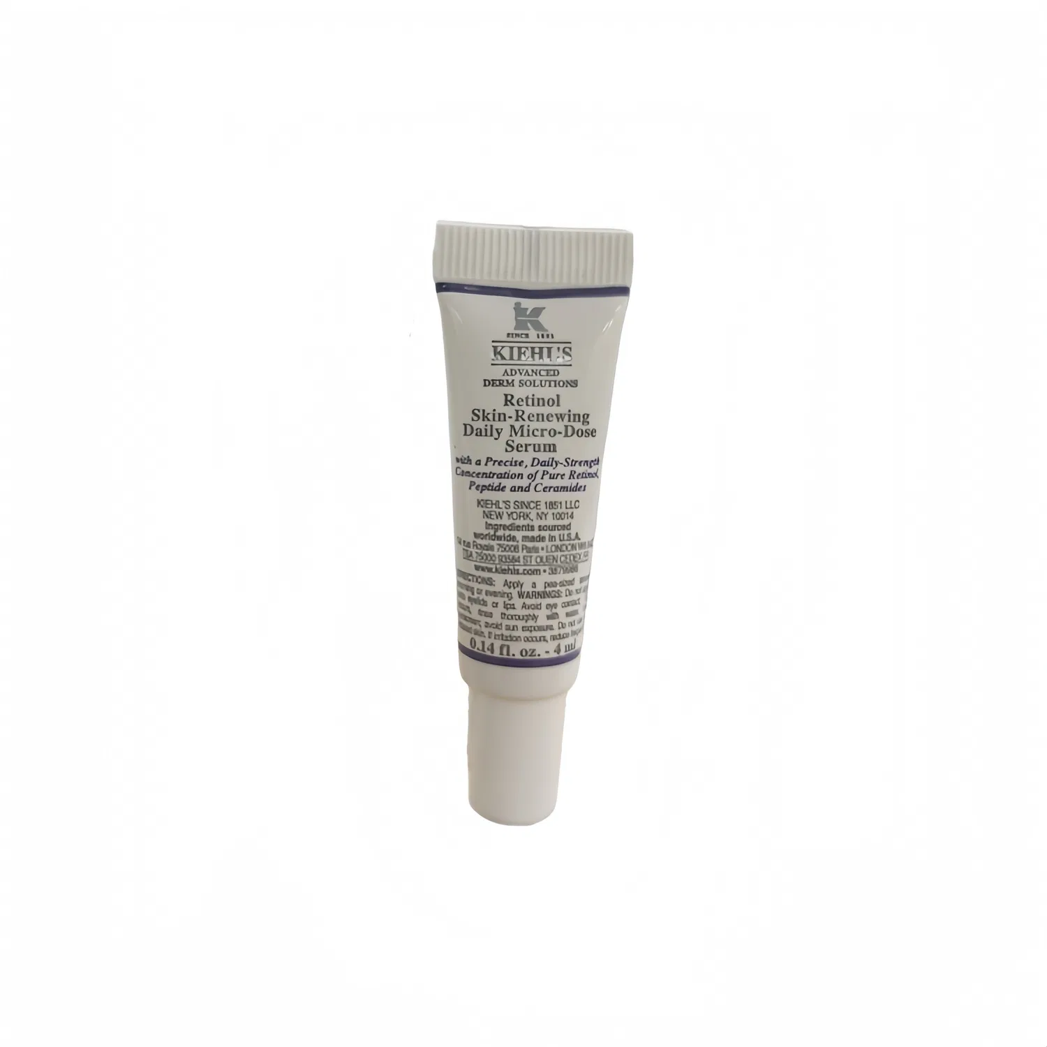 Набор пробников сывороток Kiehl's Retinol, 4 мл x 8, Kiehl's, 32 мл — фото 2