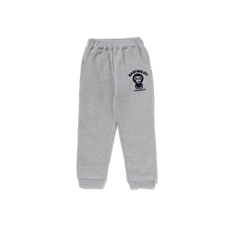 Детские спортивные штаны из футера A BATHING APE, Gray GYX