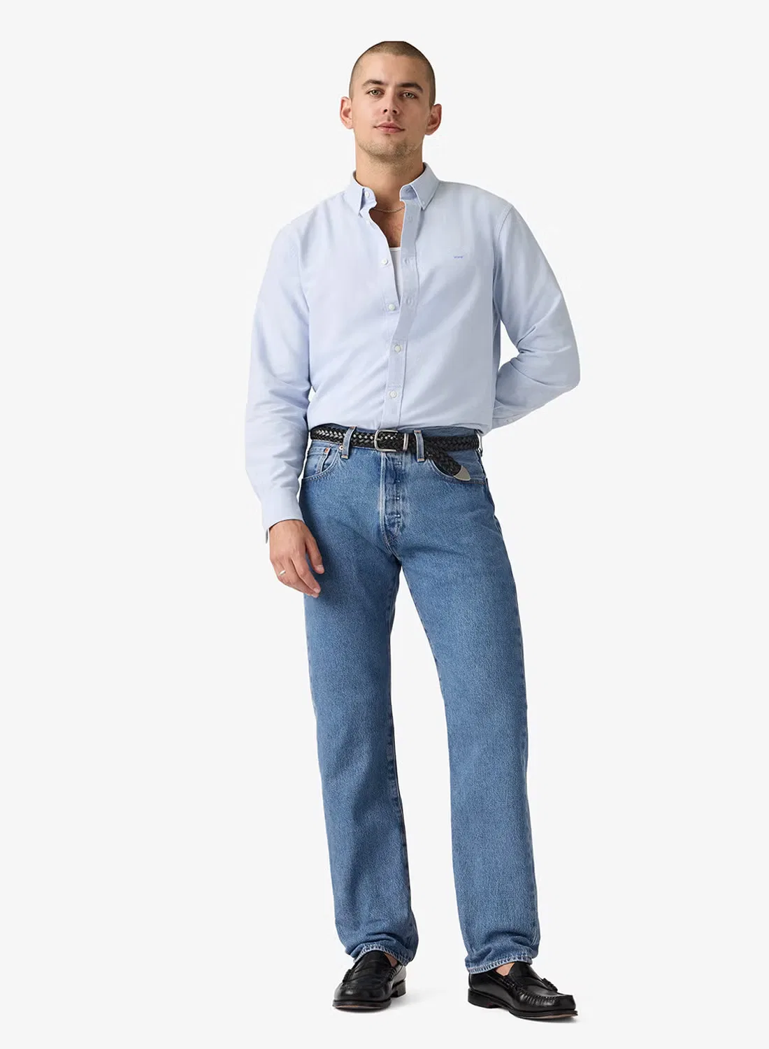 Джинсы свободного кроя Levi'S, темно-синий — фото 4