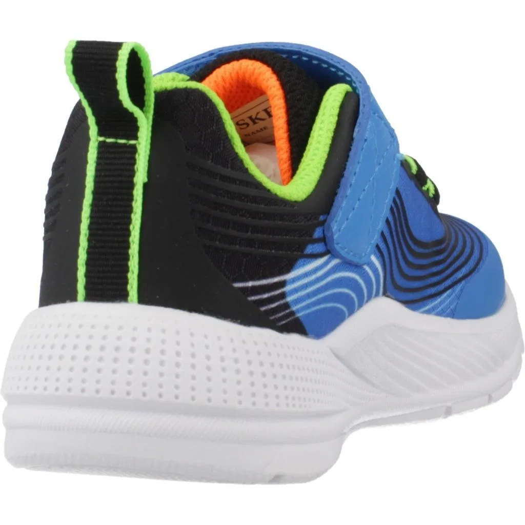 Детские кроссовки Skechers Microspec Advance, Schwarz — фото 3