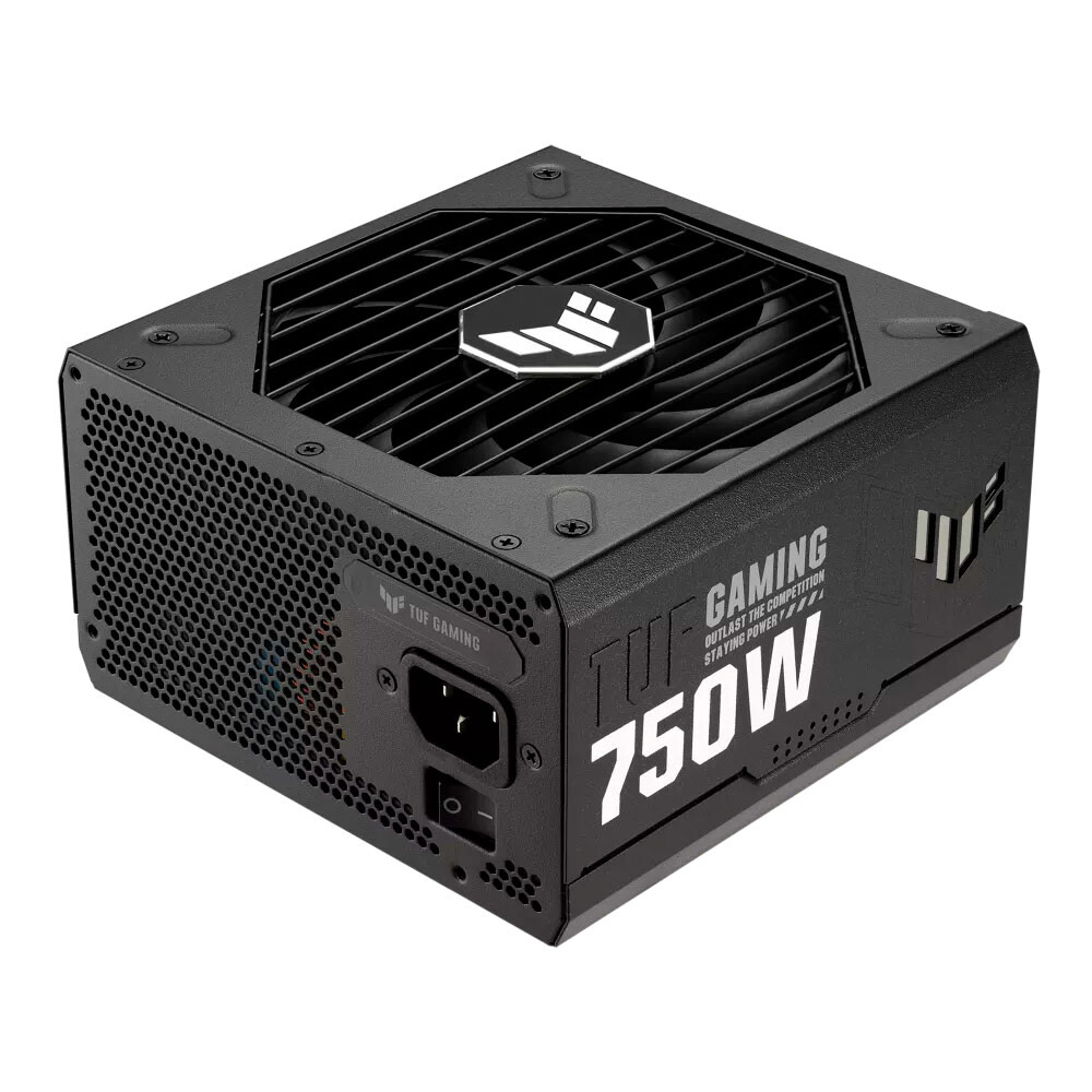 Блок питания Asus TUF GAMING 750G, 80 Plus Gold, 750 Вт, чёрный — фото 2
