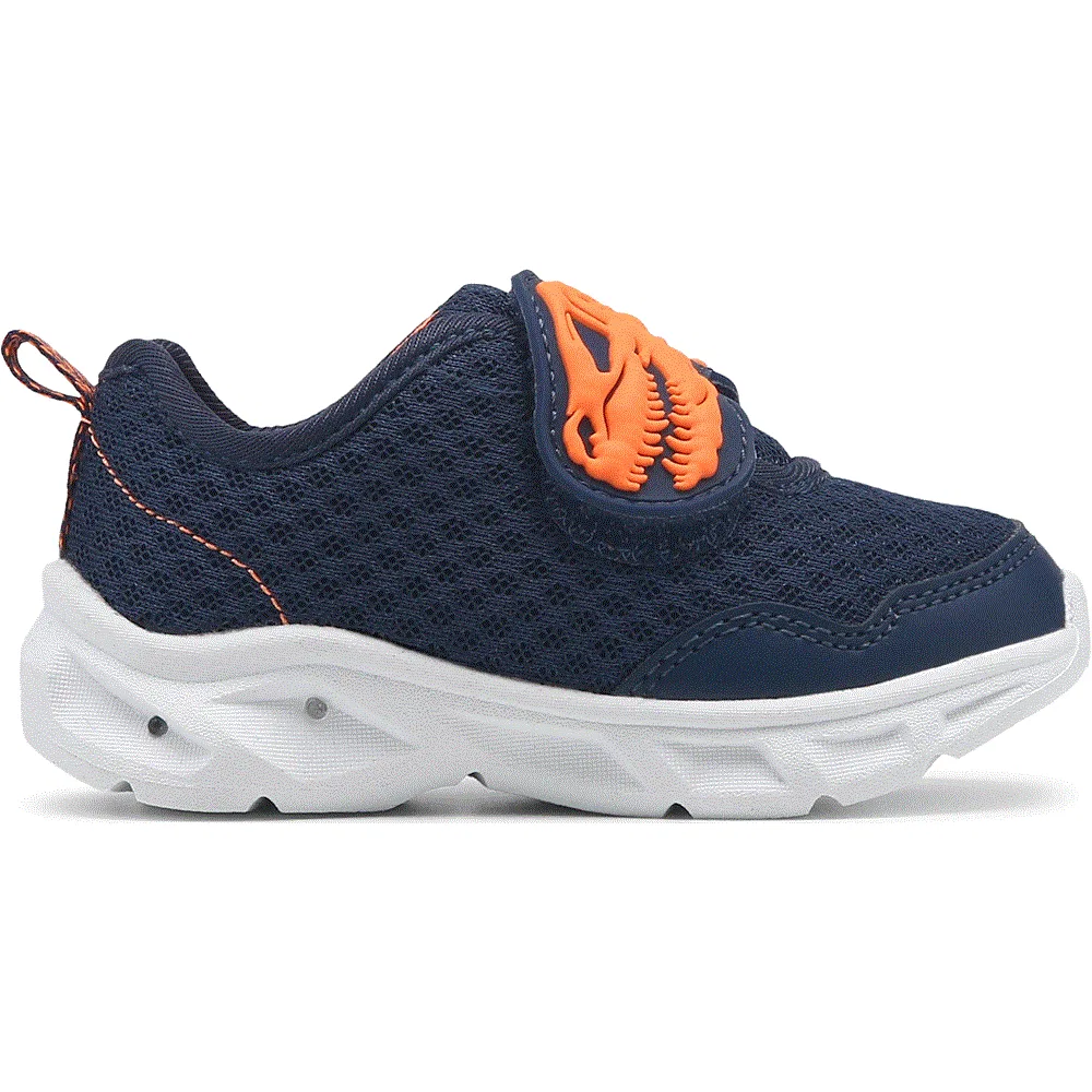 Детские кроссовки Carters, Navy/Orange — фото 2
