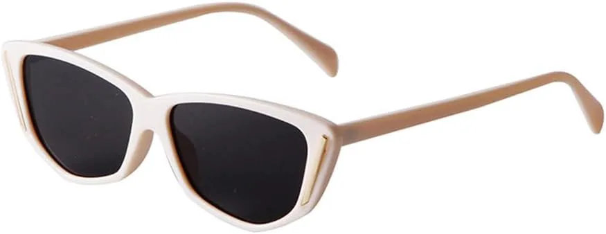 

LVTFCO Модные винтажные солнцезащитные очки «кошачий глаз» с леопардовым принтом для женщин и мужчин, ретро, ​​розовые, конфетного цвета, многоугольные, C2