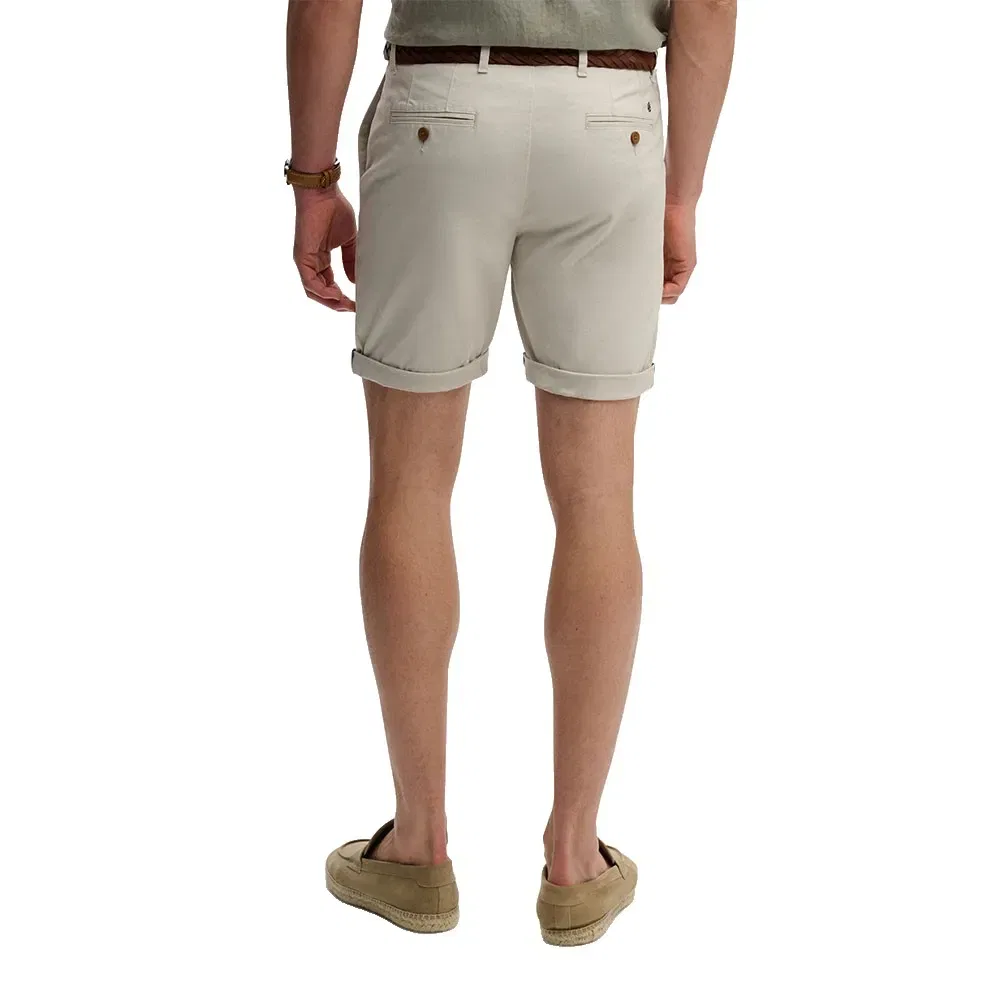Мужские хлопковые чиносы Premium Regular Chino Superdry, Beige — фото 2