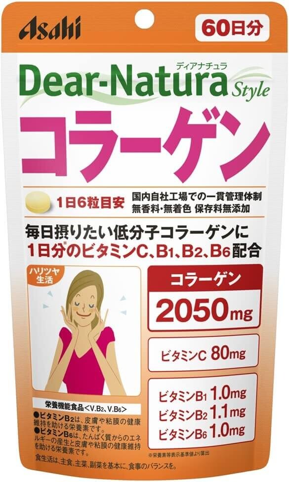

Коллаген Asahi Dear Natura Style, 360 таблеток