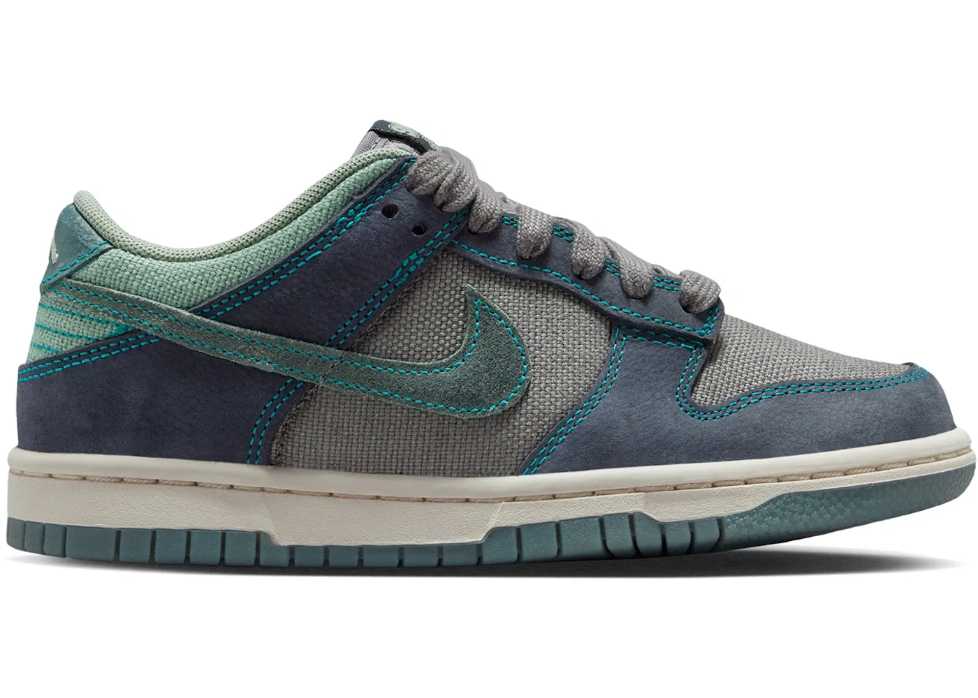 Детские кроссовки Lifestyle Nike Dunk Low LV8 1, Pencil Point/Dark Obsidian/Steam/Mineral Slate