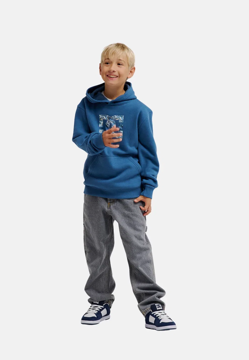 Одежда Jungen 8-16|верхний слой - толстовка Dc Shoes, Brd Ensign Blue