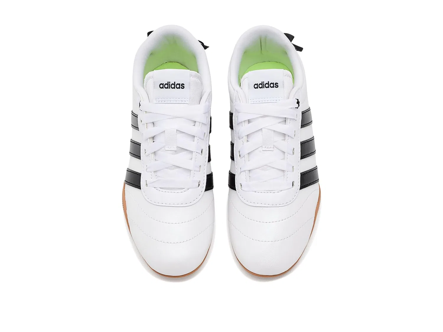 Кроссовки Grand Court Low (для больших детей) Adidas Kids, White/Black/Yellow — фото 3