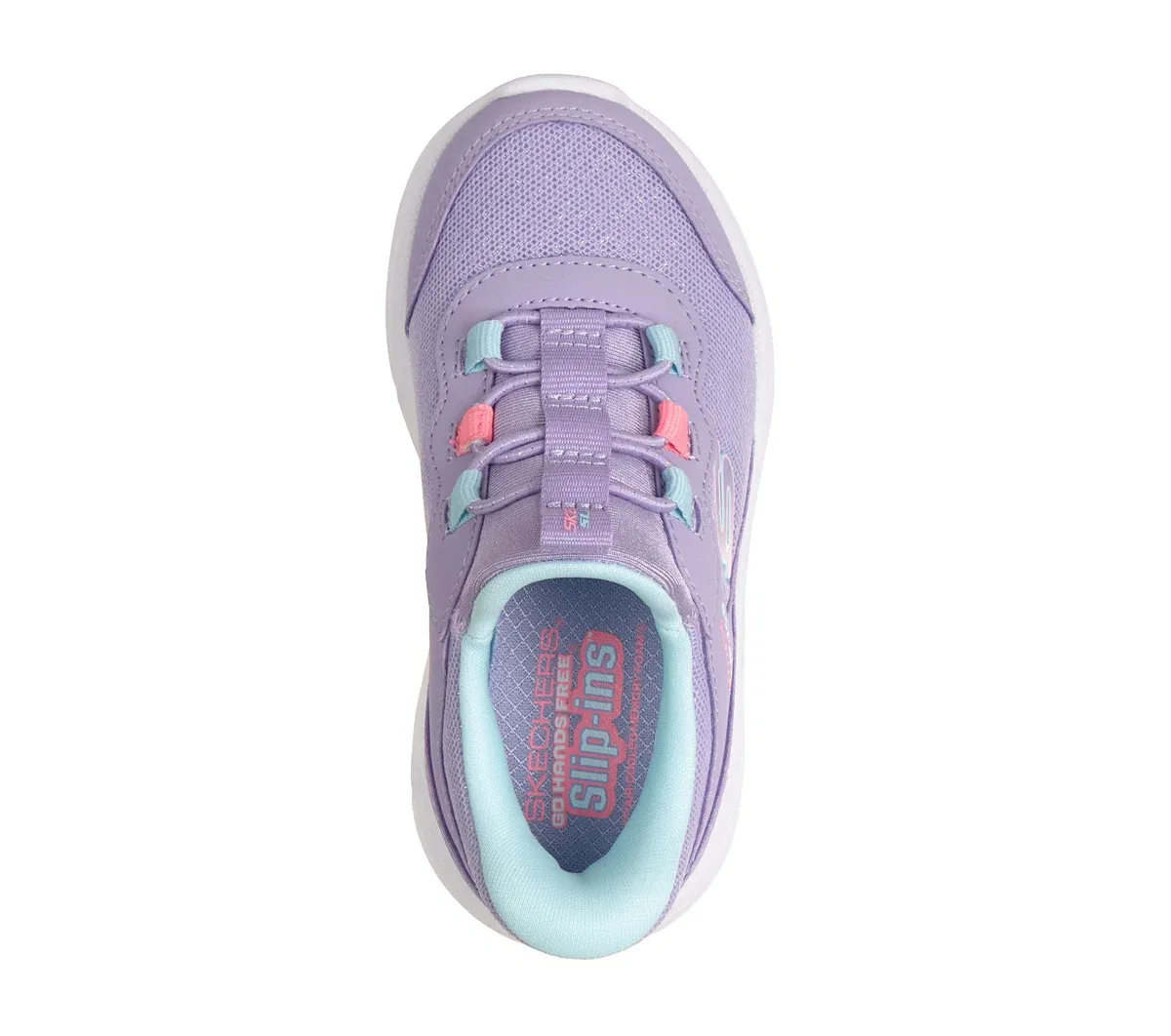 Детские слипоны Bounder Pro - Step One Skechers, лавандовый — фото 2