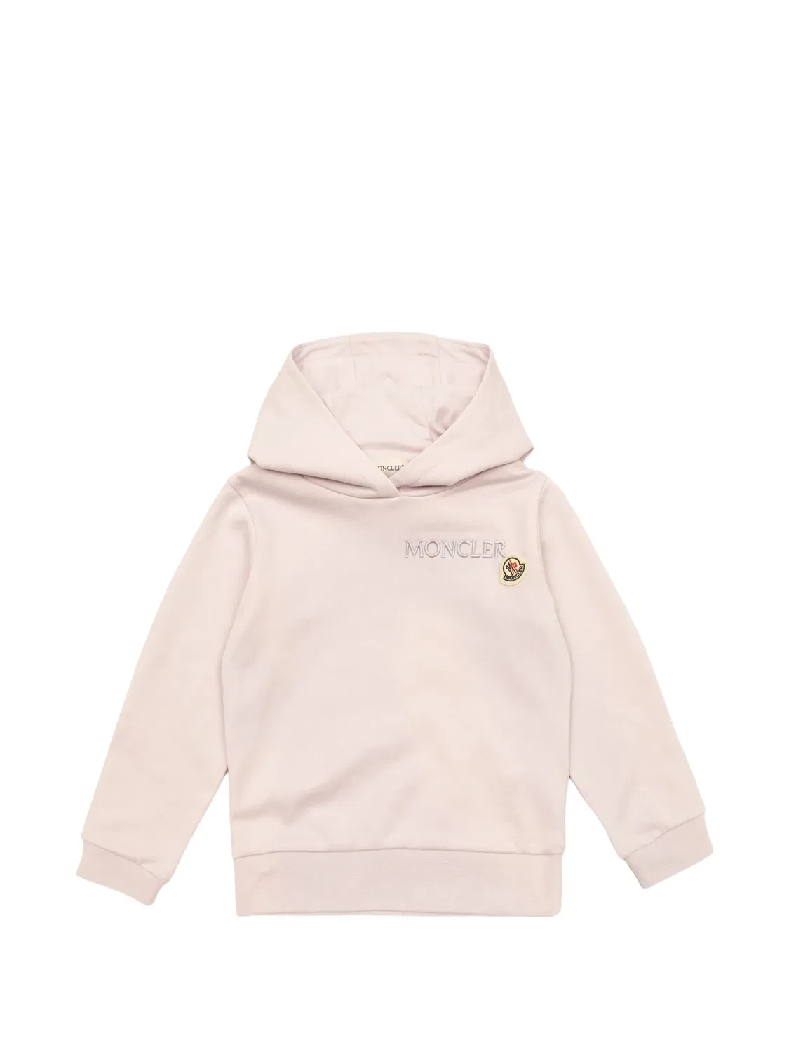 Худи с логотипом Moncler, фиолетовый