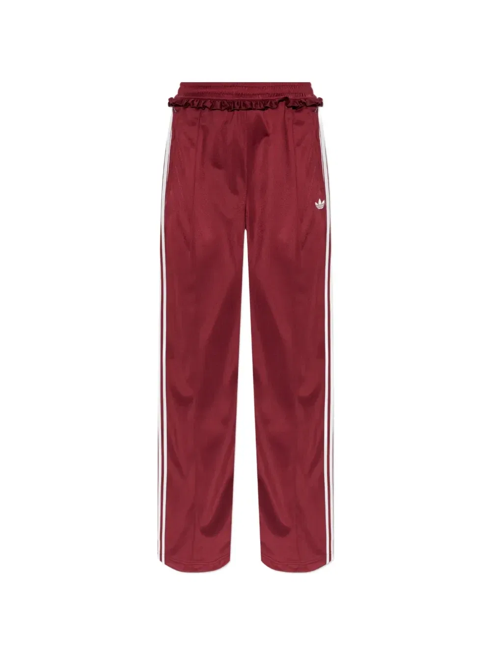 Плиссированные спортивные брюки Firebird Adidas, красный
