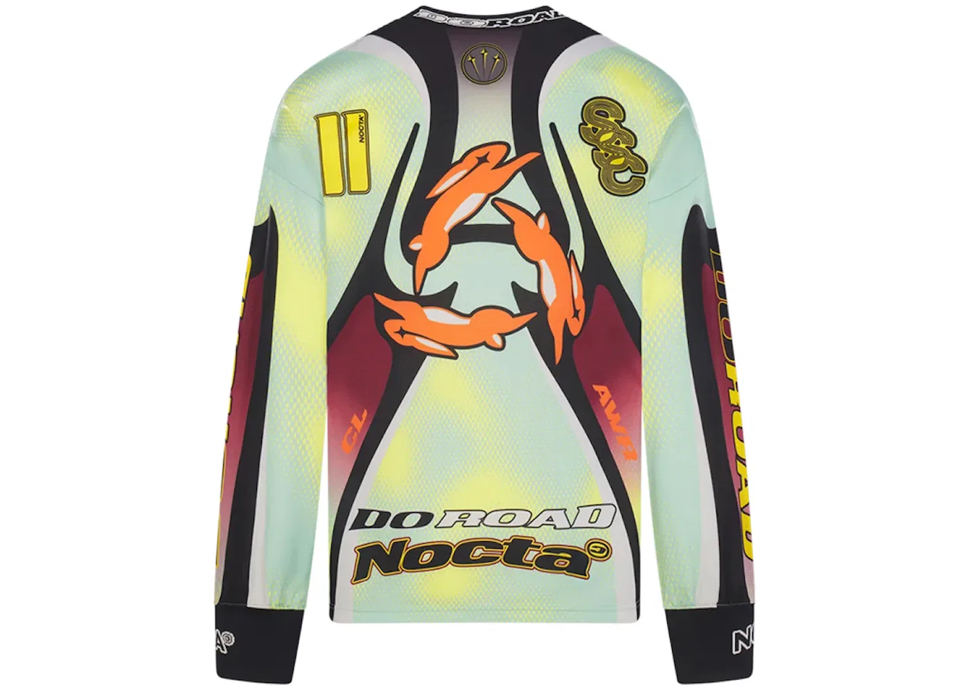 Мужская футболка с длинным рукавом L'Art DRX Long Sleeve Jersey Nike, Multicolor — фото 2